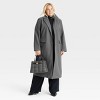 Women's Faux Wool Topcoat - A New Day™ - image 3 of 3