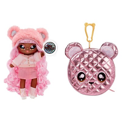 Photo 1 of Na! Na! Na! Surprise Glam Series Cali Grizzly with Metallic Purse 2-in-1 Fashion Doll