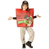 Big League Chew Kids' Slammin' Strawberry Gum Pouch Tunic Halloween Costume Costume Apparel Sets - 2 of 2