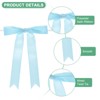 Unique Bargains Polyester Craft DIY Decorative Ribbon Twist Tie Bows 7x5" 24 Pcs - 2 of 4