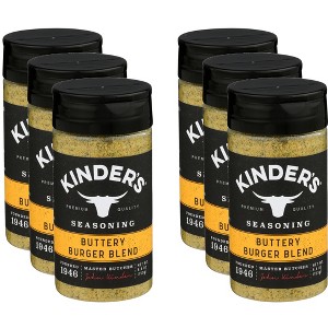 Kinders Seasoning Buttery Burger Blend - Pack of 6 - 5.4  OZ - 1 of 4