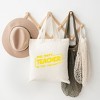 City Creek Prints Best Teacher In The Galaxy Canvas Tote Bag - 2 of 2