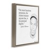 Stupell Industries Personal Dignity Jackie Robinson Quote Black and White, 18" x 18" - 3 of 4