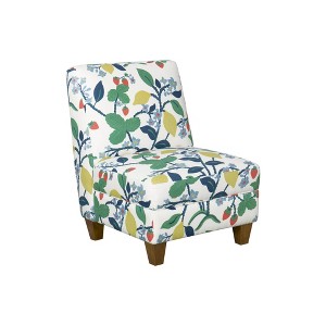 Slipper Chair Floral - HomePop