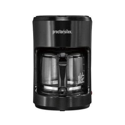Proctor Silex 10 Cup Coffee Maker Compatible w Smart Plugs - 48351PS: Drip Coffee Machine, Programmable, Dishwasher-Safe Parts