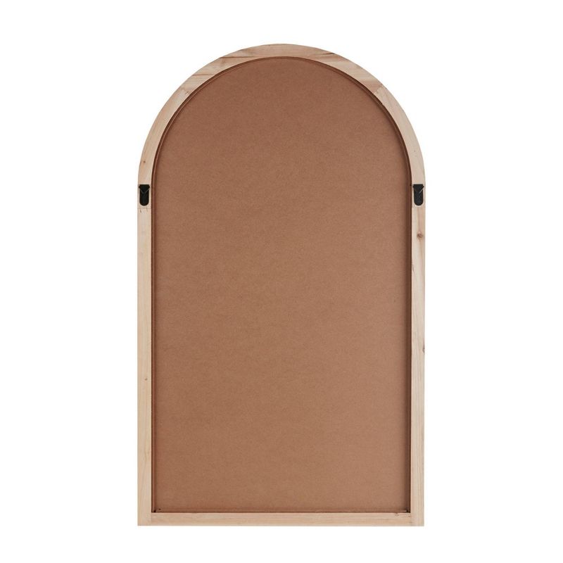Remi Arched Wood Wall Mirror Natural - Ink+Ivy, 5 of 12