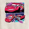 Boys' - Cars - Lightning Mcqueen Finish Line Graphic Long Sleeve Fleece Sweatshirt - 2 of 4