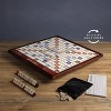 WS Game Company Scrabble Giant Deluxe Edition Board Game with Rotating Wooden Board - 2 of 4