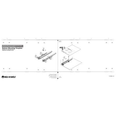 Chrome Steel Pullout Cabinet Organizer with Soft-Close, 14.5 x 21.74 In