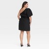 Women's One Shoulder Mini A-Line Dress - A New Day™ - 2 of 3