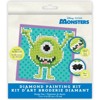 DIAMOND DOTZ, Disney Pixar Monsters, Inc. Mike Wazowski Diamond Art Painting Kit 4" X 4" - 4 of 4
