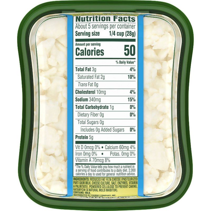 Athenos Reduced Fat Feta Cheese - 5oz, 6 of 10