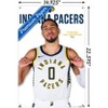 Trends International NBA Indiana Pacers - Tyrese Haliburton Feature Series 24 Unframed Wall Poster Print Clear Push Pins Bundle 14.725" x 22.375" - 3 of 4