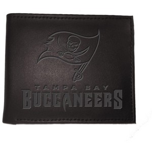 Evergreen Tampa Bay Buccaneers Bi Fold Leather Wallet - 1 of 2