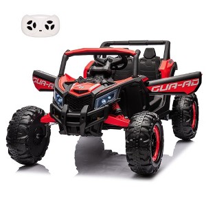 24V Ride On UTV Car, Battery Powered Kids Car, Electric Off-Road UTV Car with Remote Control, Ride on Toy for Kids - 1 of 4