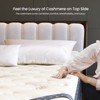 Swedrea Hybrid Mattress Medium Gel Memory Cashmere Wool in White - 2 of 4