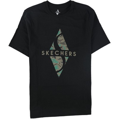Skechers Mens Camo Diamond Graphic T-Shirt