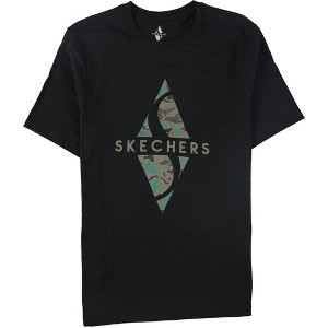 Skechers Mens Camo Diamond Graphic T-Shirt - 1 of 2
