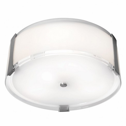 Access Lighting Tara 3 - Light Flush Mount in  Brushed Steel - image 1 of 3