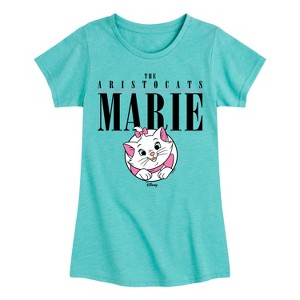Girls' - Disney - The Aristocats Fitted Short Sleeve Graphic T-Shirt - 1 of 4