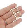 Unique Bargains Hollowout Hearts Shoelace Charms 1 Pair - 3 of 4