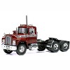 1966 Mack R-Series Truck Tractor Dark Red Metallic with Silver Stripes 1/43 Diecast Model by IXO Models - 3 of 4