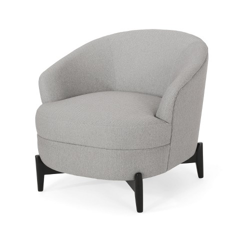 NicBex Boucle Accent Chair,Upholstered Living Room Chairs with Mid-Height Backrest,Modern Comfy Armchair,Barrel Club Chair for Living Room - image 1 of 4