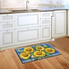 Briarwood Lane Summer Doormat 30x18 Indoor Outdoor Blue Sunflowers For Summer Doormat - 4 of 4