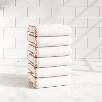 Boho Border Cotton Quick-Dry Towel Set - Great Bay Home
