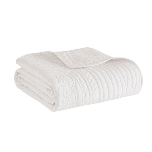 Quilted cotton throws for beds hot sale