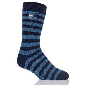 Men's Stripe Slipper Socks - 1 of 1