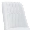 Kumasinova Living Room Chairs Set of 2/4,Dining Chairs with PU Leather/Velvet Seat,Kitchen Chairs with Metal Legs,Dining Chair for Home Restaurant - 3 of 4