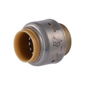 SharkBite Push to Connect 1/2 in. Push X 1/2 in. D Push Steel End Stop - 1 of 1