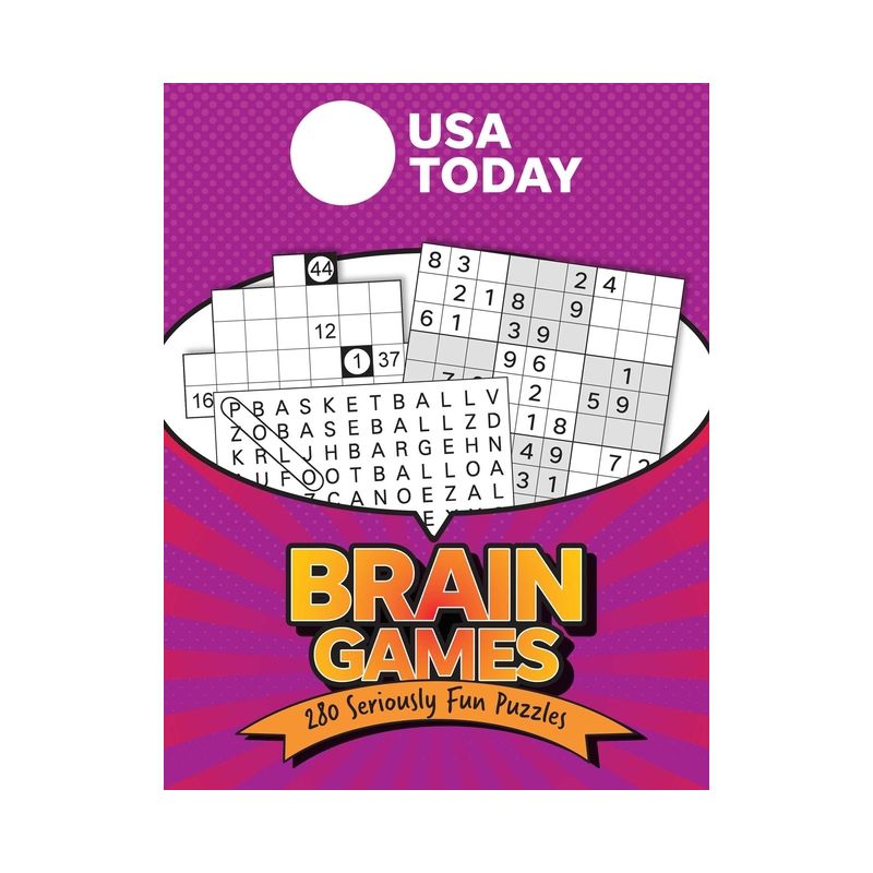 USA Today Brain Games - (USA Today Puzzles) by  Usa Today (Paperback), 1 of 2
