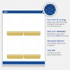 Avery 4" x 3-1/3" Labels, Gold Double-Dipped Edge, 40 ct - 3 of 4