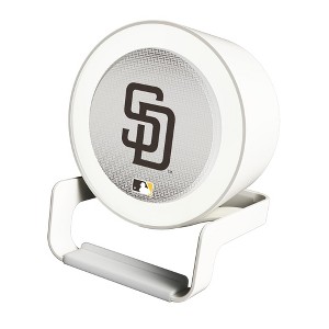 MLB National League Teams Linen Night Light Charger and Bluetooth Speaker - 1 of 3