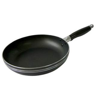 Bene Casa Aluminum Fry Pan 12 in. Black