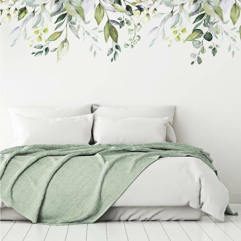 Hanging Leaves Peel and Stick Giant Wall Decal - RoomMates, 1 of 8