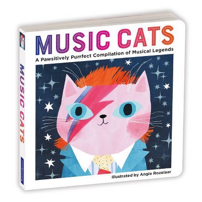 Music Cats Board Book - by  Mudpuppy