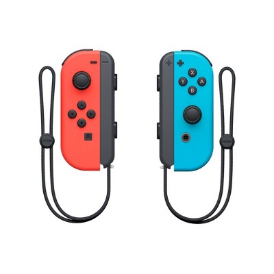 Nintendo - Brandclub - Nintendo Switch Joy-Con L/R Neon Red/Neon Blue