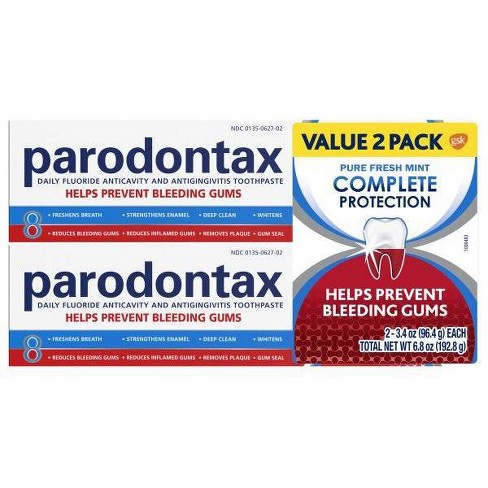 Mijlpaal kamp gebroken Parodontax Complete Extra Fresh Toothpaste - 3.4oz/2ct : Target
