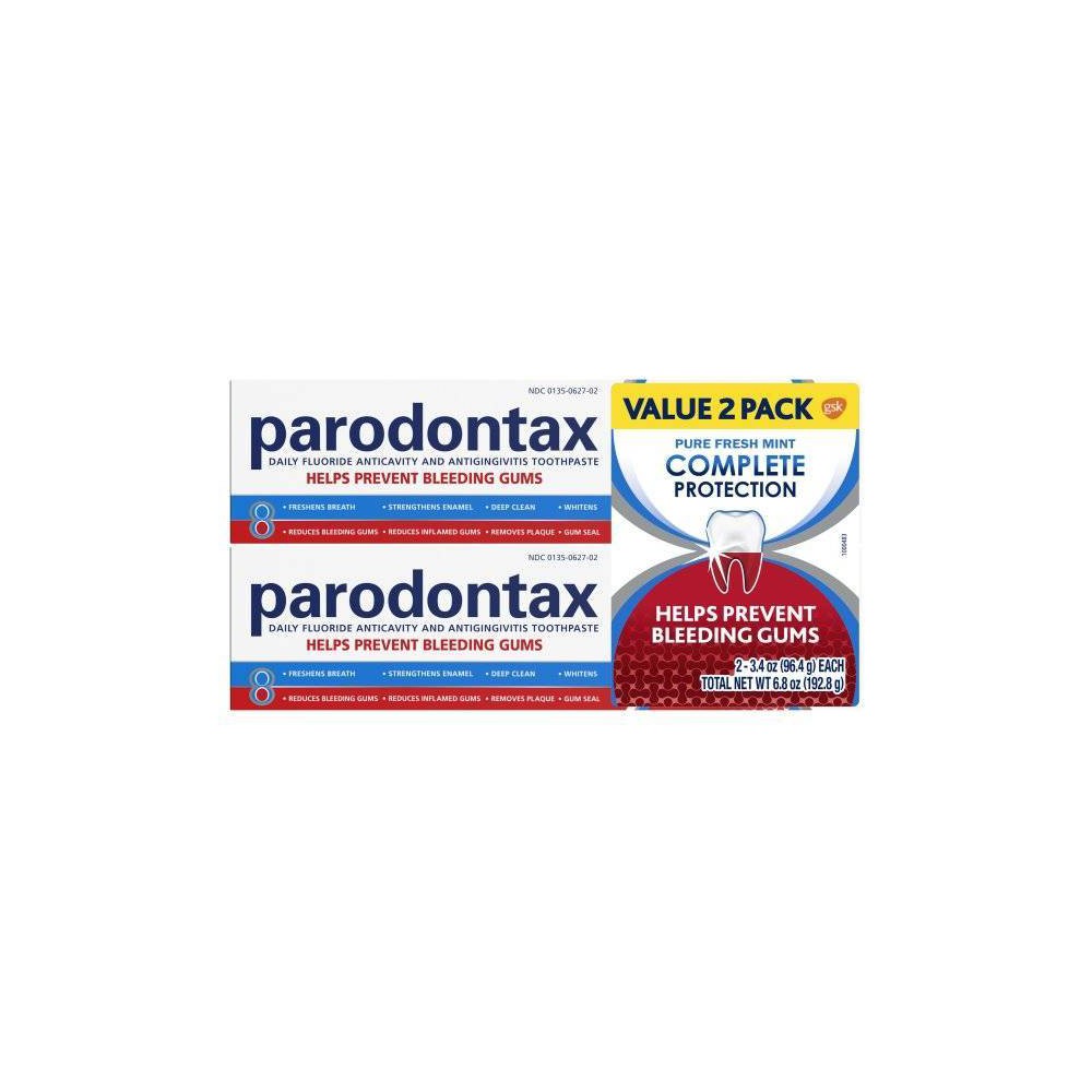 Parodontax Complete Extra Fresh Toothpaste - 3.4oz/2ct ((Case Of 6 Packs))