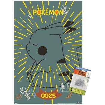 Trends International Pokemon - Pikachu, Eevee, And Its Evolutions Unframed  Wall Poster Prints : Target