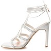 Journee Collection Womens Jamila Tru Comfort Foam Open Toe High Stiletto Pumps White 11 - 2 of 4