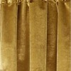 Kate Aurora Royal Living 2 Pack Beaded Tassel Trimmed Rod Pocket Velvet Window Valances - 3 of 3