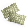Deny Designs Little Arrow Design Co Bamboo Stripes Duvet Cover Bedding Set Green - 4 of 4