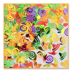 Beistle Fiesta Confetti,  4 bags of .5 oz each (4/Pkg) Multicolored - 1 of 1