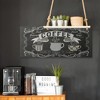 Stupell Industries Freshly Brewed Coffee Sign Parisian Pattern, 17" x 40" - 2 of 4