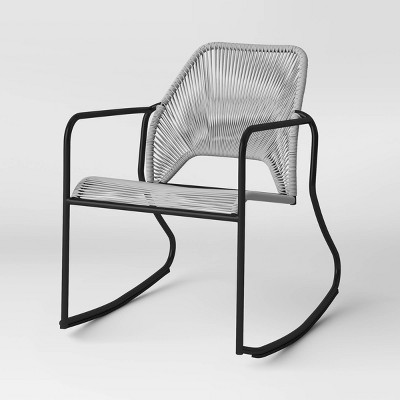 Fisher Stack Rocking Chair - Gray/Black - Project 62&#8482;