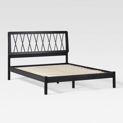 Saracina Home Full X Pattern Headboard Bed